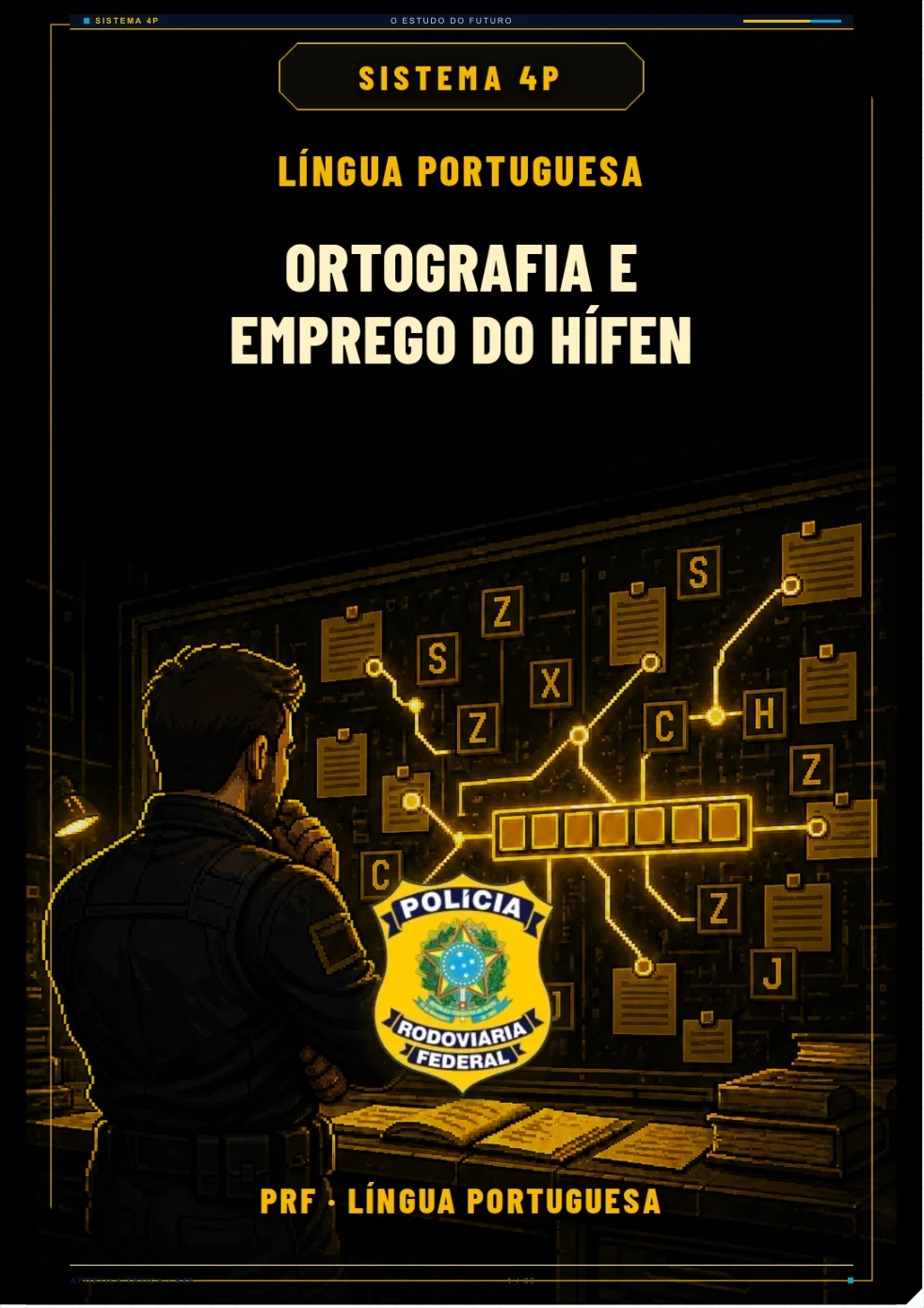 Capa real de Ortografia e Emprego do Hífen do Sistema 4P